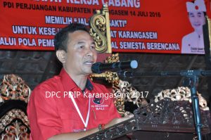 Ketua DPC PDIP Karangasem I Gede Dana